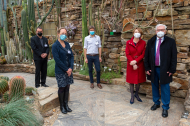 Bundespräsident Frank-Walter Steinmeier besucht Botanischen Garten Berlin Bundespräsident Frank-Walter Steinmeier besucht Botanischen Garten Berlin