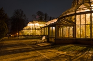 Nächtliche Gewächhäuser, Foto: K. Schomaker / Botanischer Garten und Botanisches Museum Berlin Nächtliche Gewächhäuser Foto: K. Schomaker / Botanischer Garten und Botanisches Museum Berlin